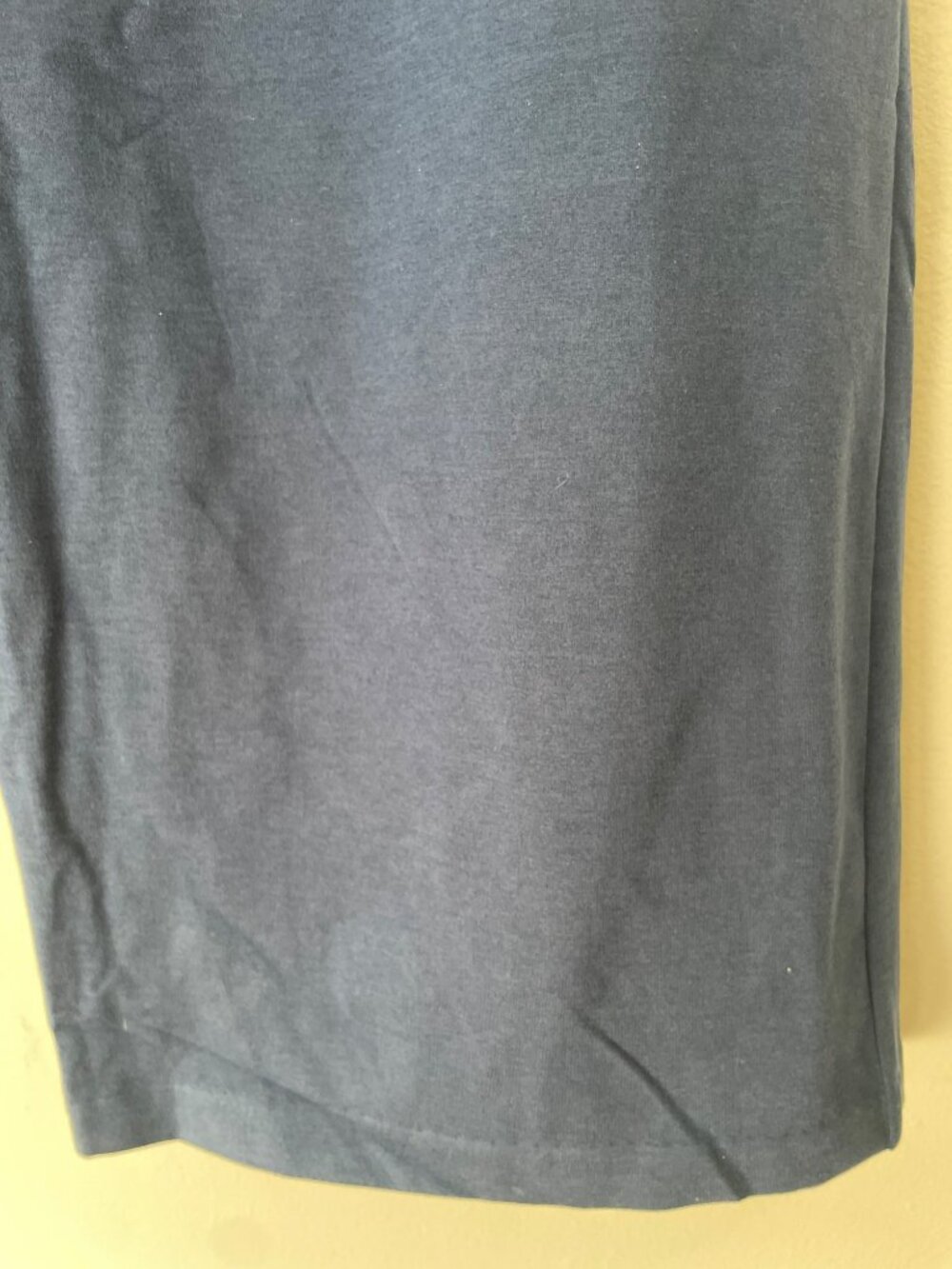 Member's Mark Wide Leg Trousers Blue Soft Knit Zipper Women's Size L NWT - Picture 3 of 7